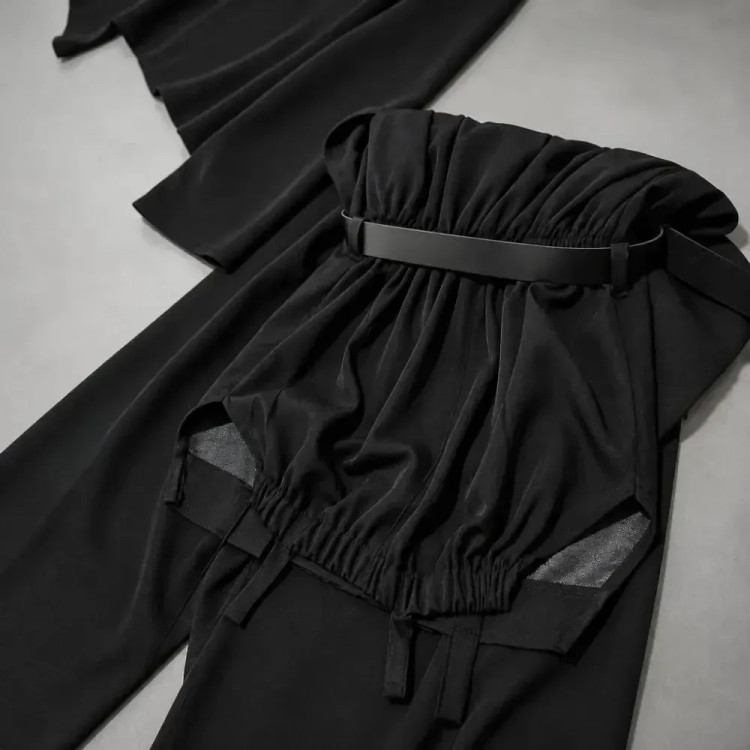 ست کت و اورال زنانه مدل هرمس جنس مازراتی فری سایز تا 48
