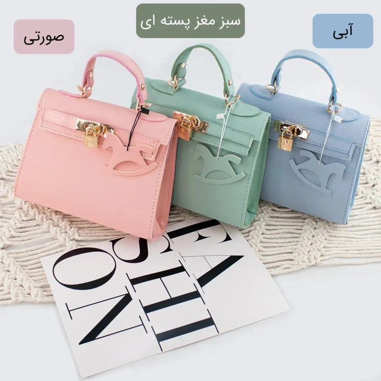 کیف پاسپورتی چرم مصنوعی زنانه روزمره با بند بلند