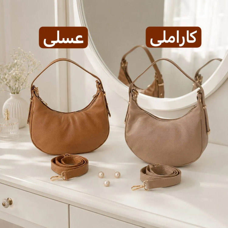کیف پاسپورتی چرم مصنوعی زنانه اسپرت و روزمره بند بلند