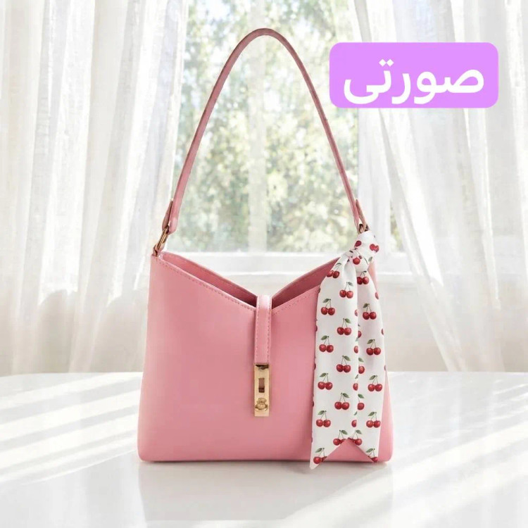 کیف زنانه چرم مصنوعی رسمی و روزمره مدل زیپ و قفل دار