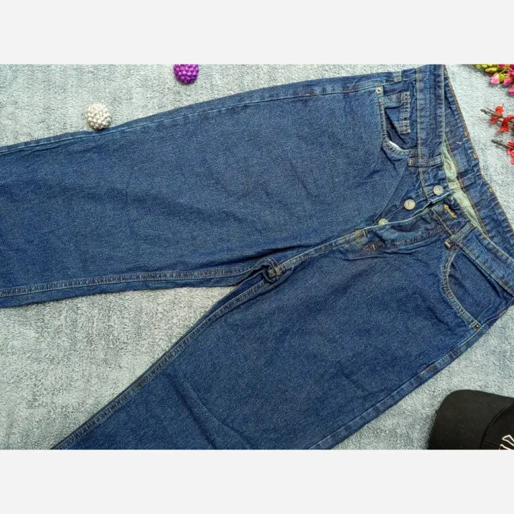 شلوار بگ جین اصلی کیفیت عالی برند ZARA مدل یاسین