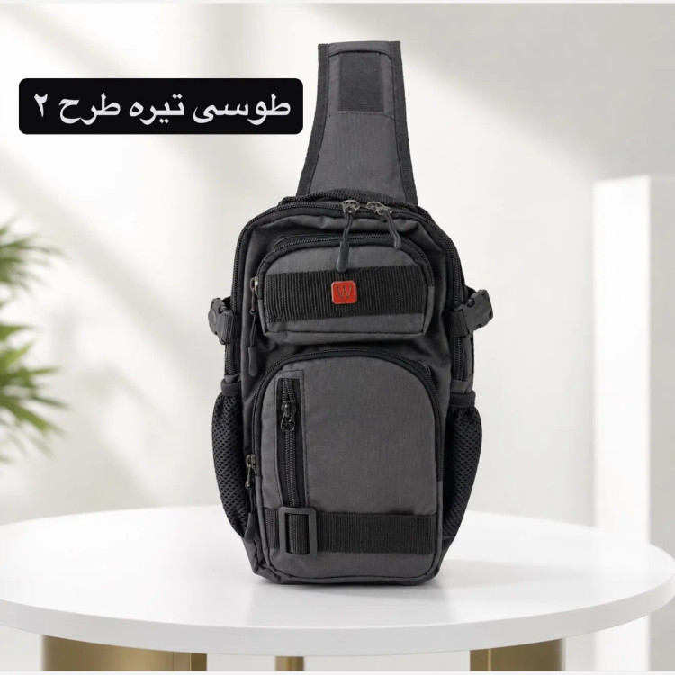 کیف مردانه اسپرت روزمره پارچه ای جیب دار
