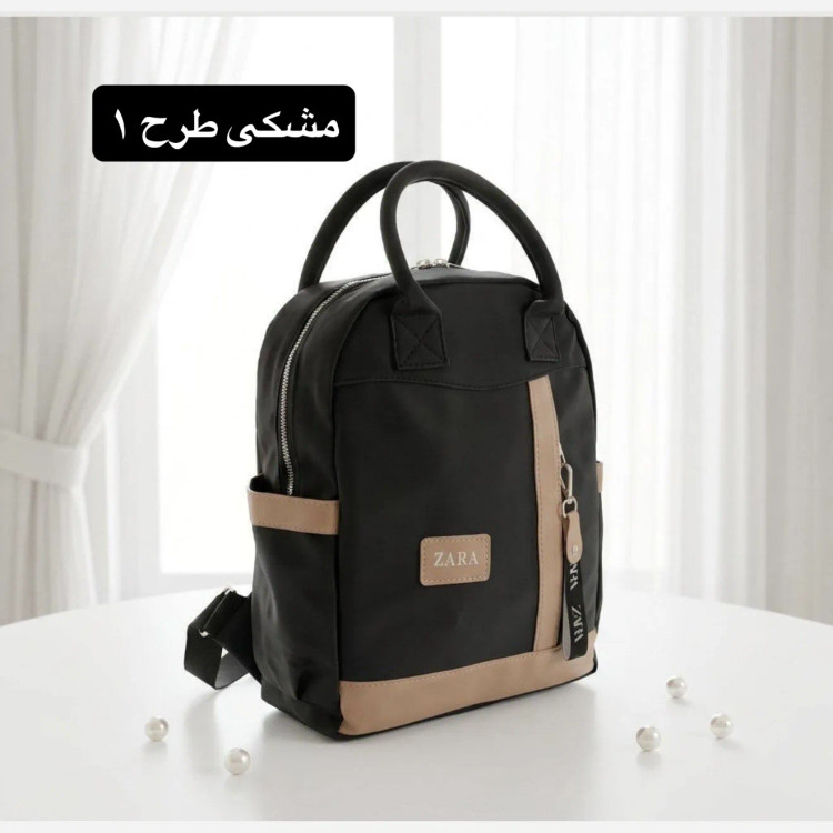 کوله فانتزی دخترانه برزنتی روزمره و مدرسه سه بند