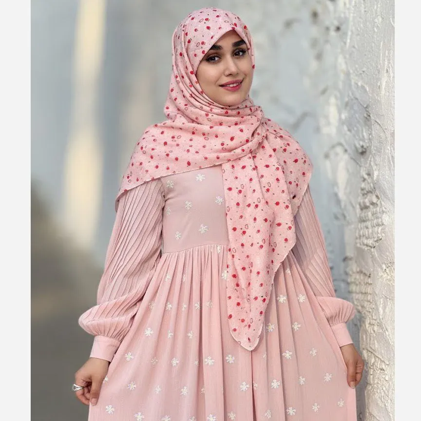 روسری نخی کاستوم طرح روژین قواره 110