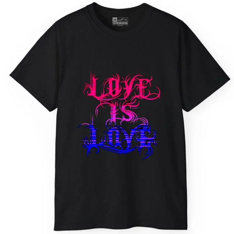 تیشرت آستین کوتاه مردانه مدل کلمه انگلیسی