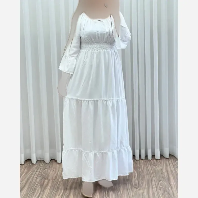 ساحلی عروسکی ململ فری سایز مناسب 40 تا 48 نخ ململ