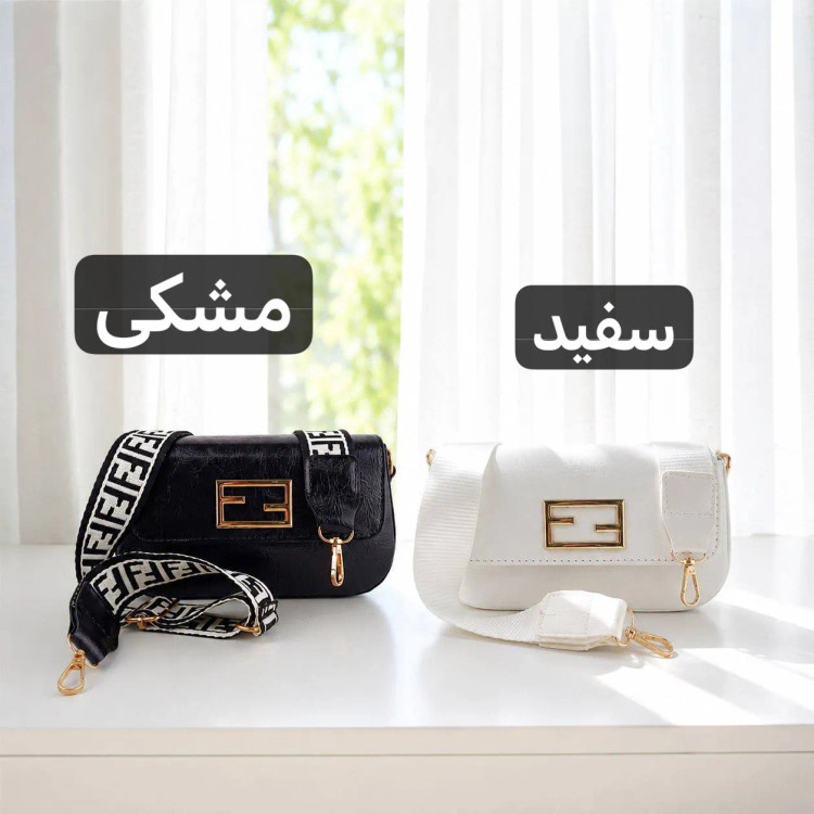 کیف پاسپورتی چرم مصنوعی زنانه روزمره بند بلند ابعاد 21 در 13 سانتی متر