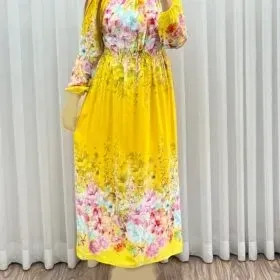 ساحلی نخی حاشیه دار نسیم فری سایز مناسب 38 تا 48